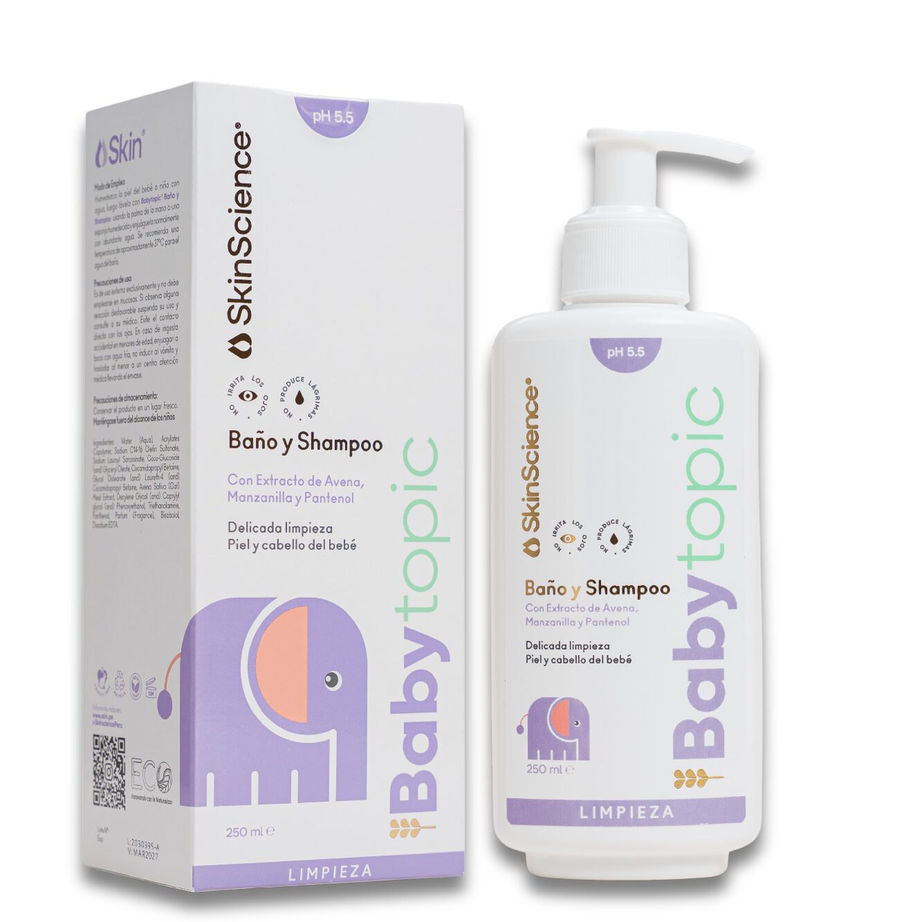 Babytopic Baño y Shampoo x 250ml