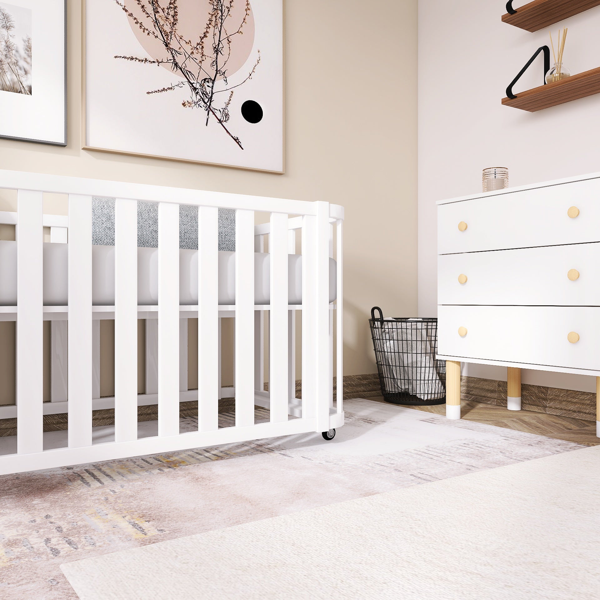 Cuna Evolutiva Bahamas Blanca