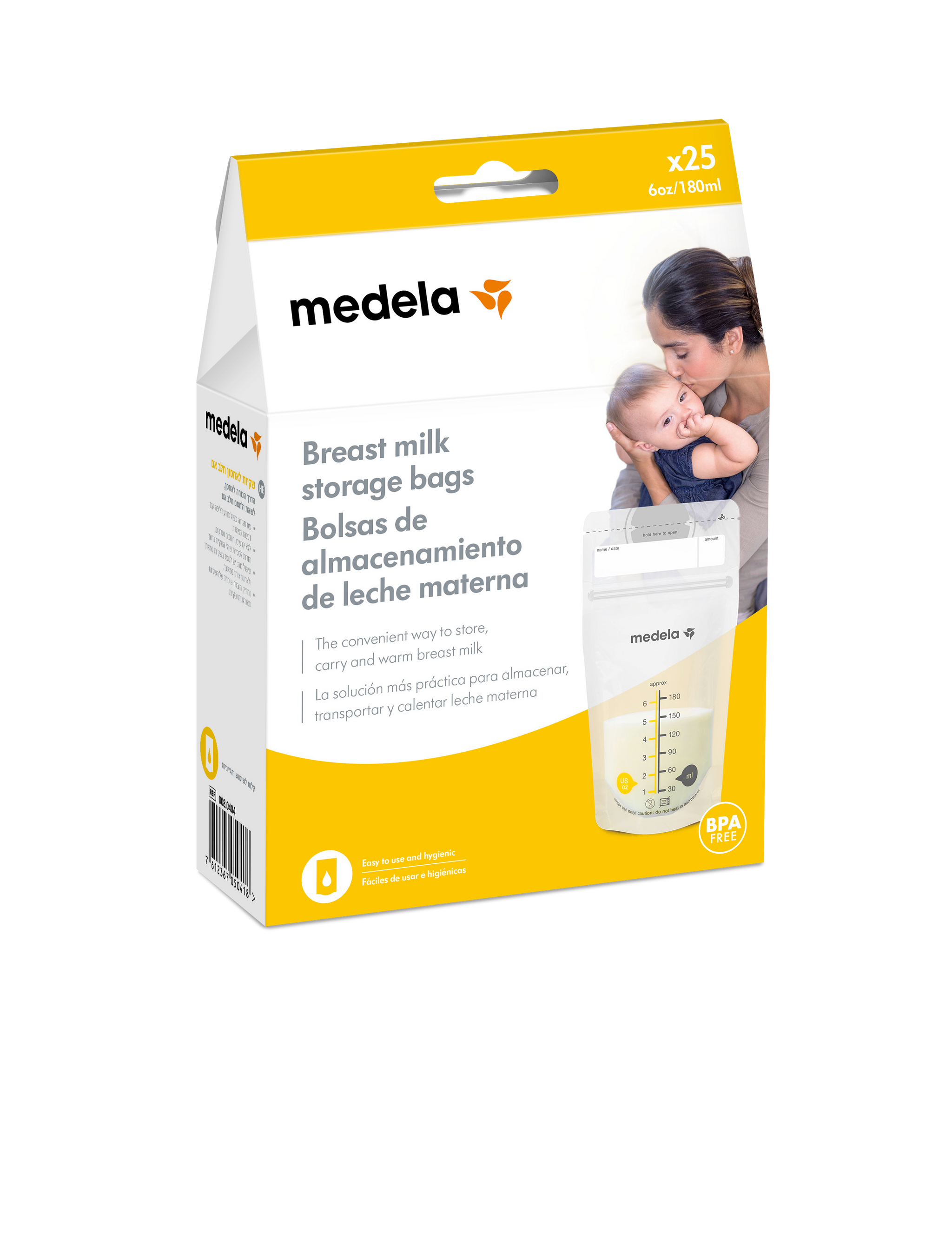  Medela - Bolsas de almacenamiento para leche materna