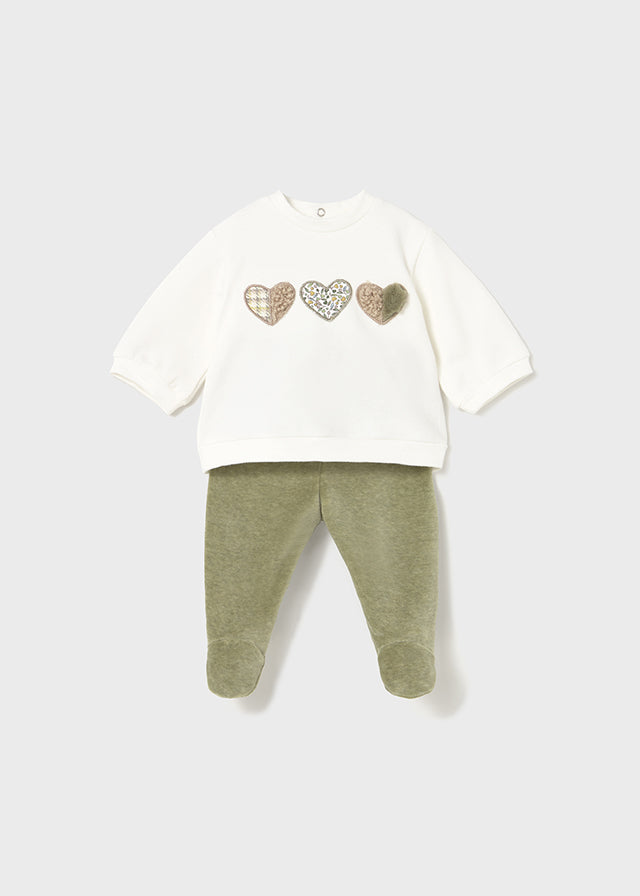 Conjunto Bebé Sweet Hearts