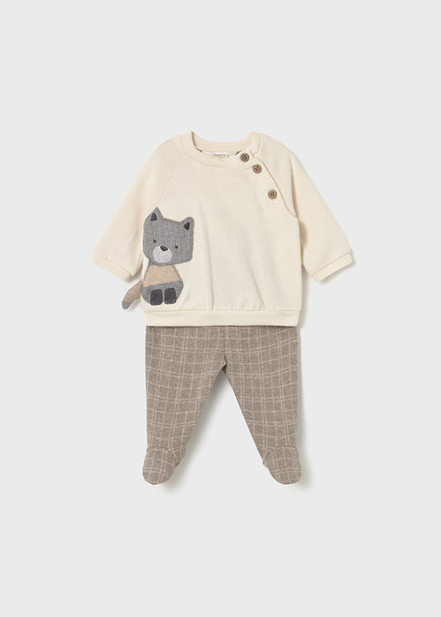 Conjunto Bebé Clásico Beige