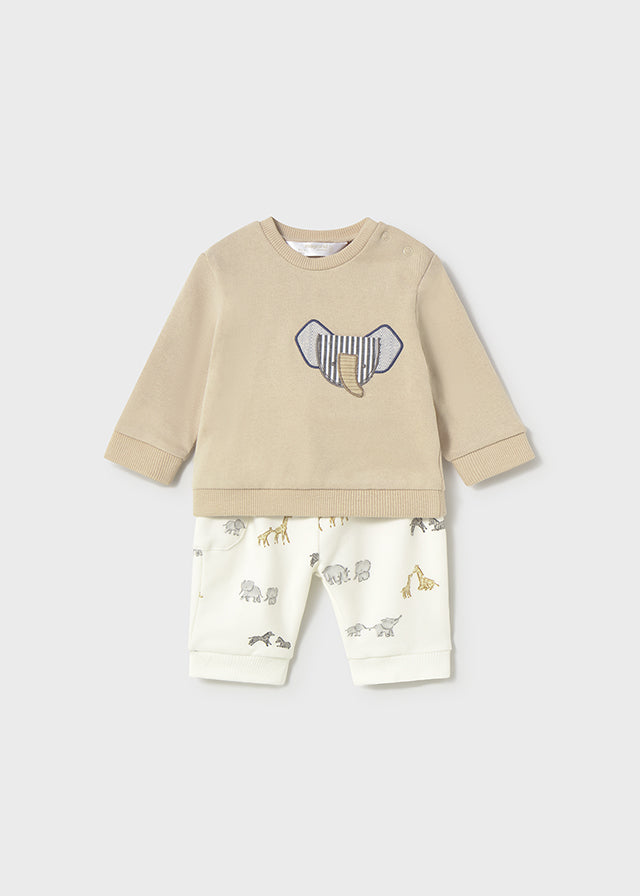 Conjunto Elefante Beige