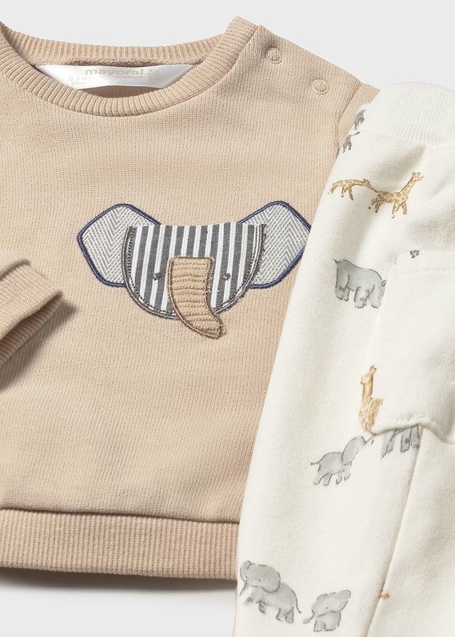 Conjunto Elefante Beige