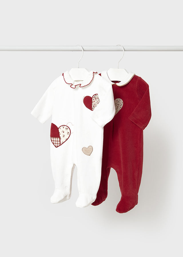 Enterizo Baby Love Rojo