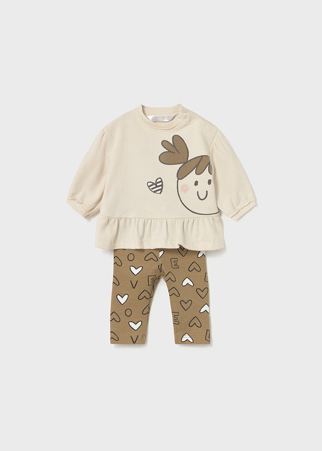 Conjunto Leggings Muñeca