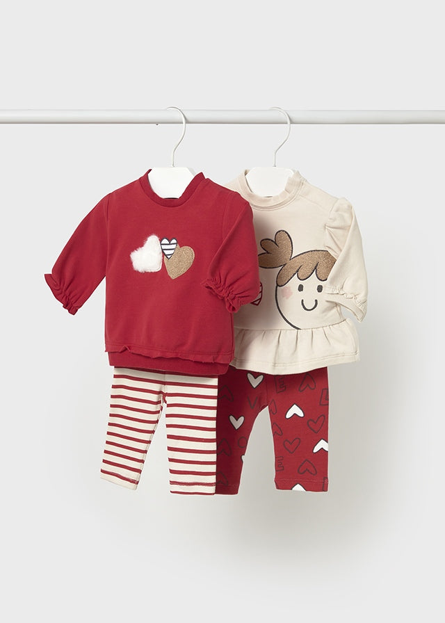 Conjunto Leggings Muñeca Roja