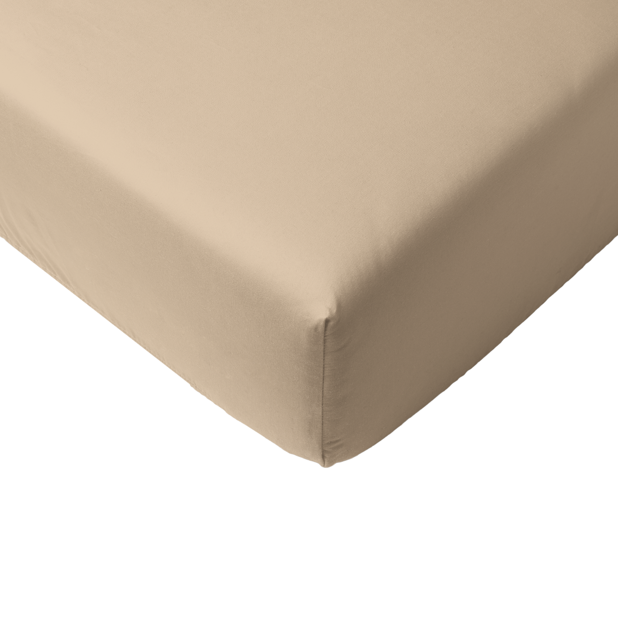 Sábana Bajera Color Entero Cuna Beige