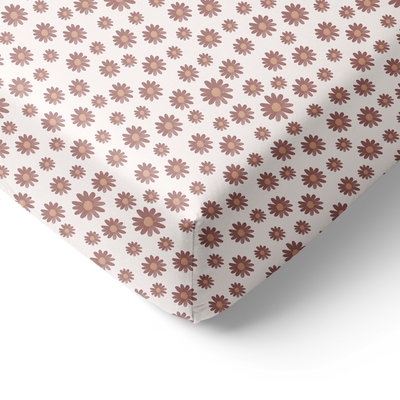 Sábana Bajera Estampada Cuna Margarita