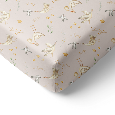 Sábana Bajera Estampada Cuna Bienveniu Baby