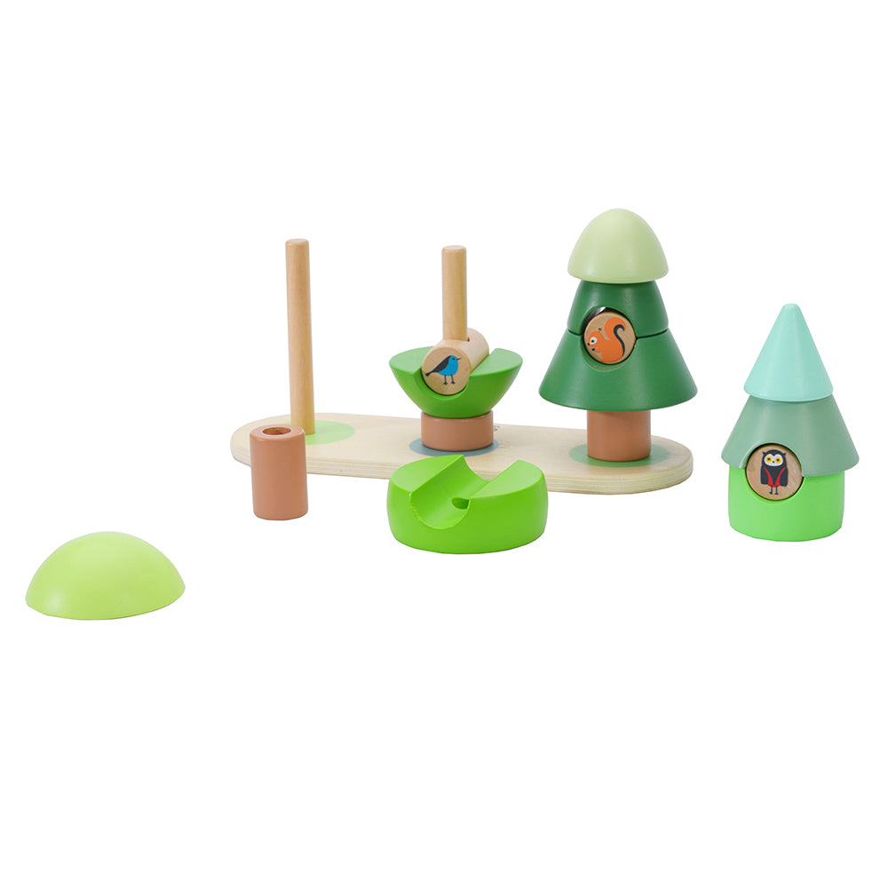 Stacking Rings little Forest (10m+)