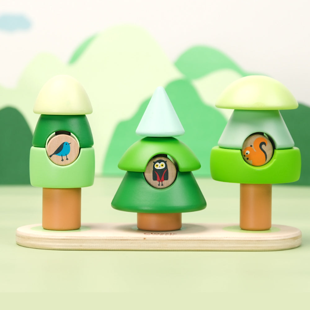 Stacking Rings little Forest (10m+)