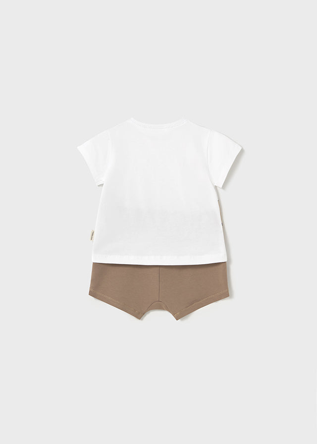 Conjunto Short/Polo Osito Conejito
