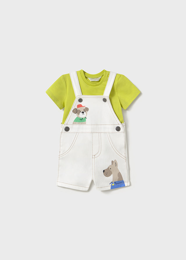 Conjunto Overol Perritos