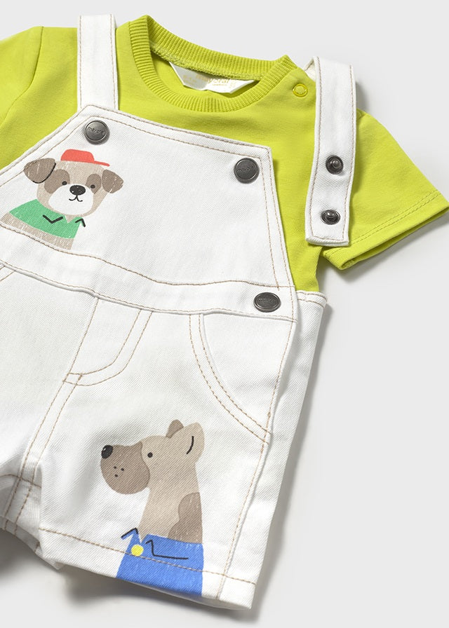 Conjunto Overol Perritos