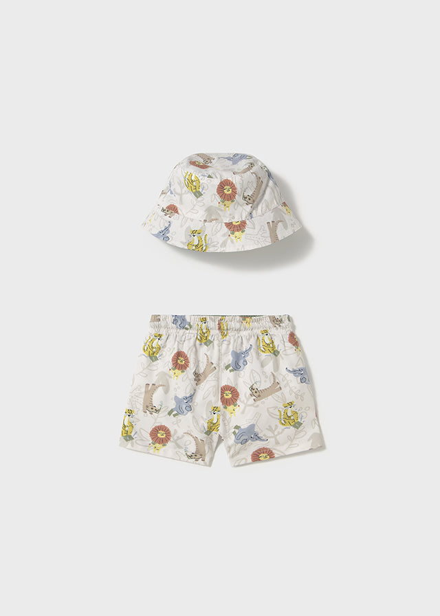 Conjunto Bañador con Gorro Safari