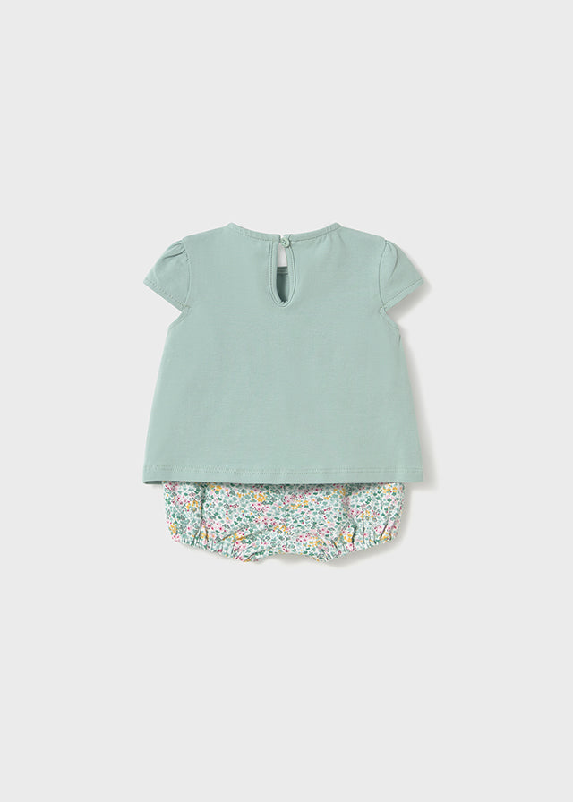 Conjunto Flores Menta