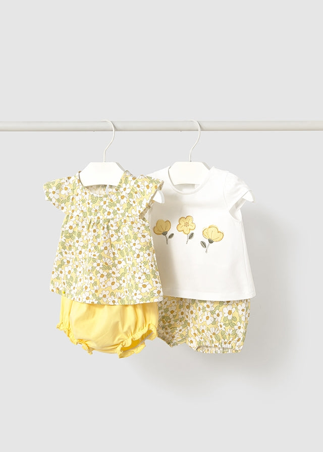 Conjunto Flores Amarillas