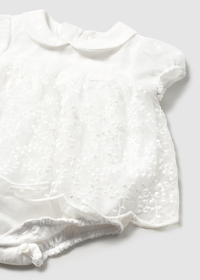 Romper Ceremonia Blanco
