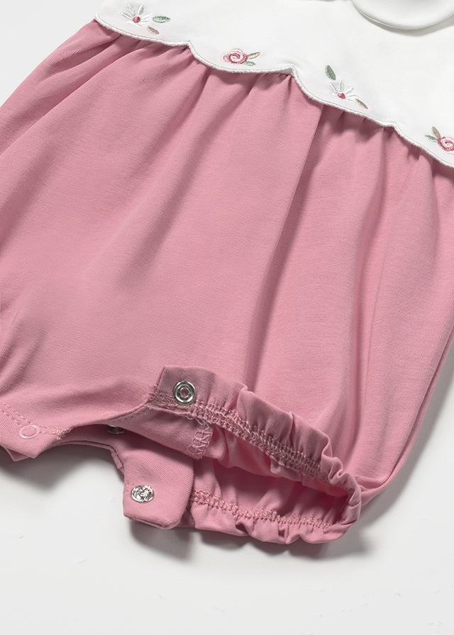 Romper Niña Flores Rosa