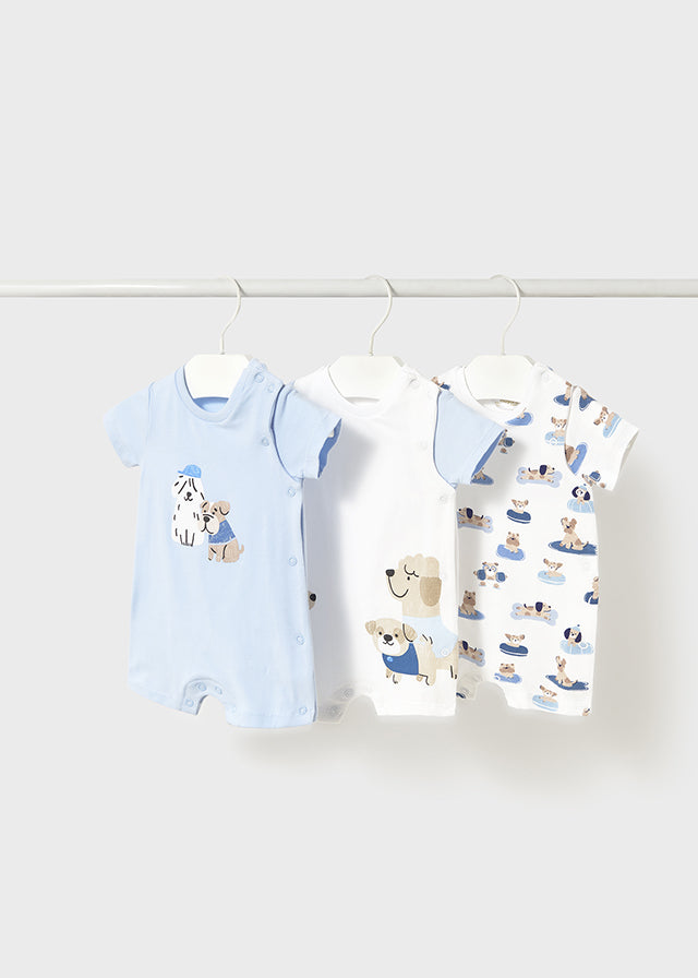 Romper Perritos Azules/Celestes