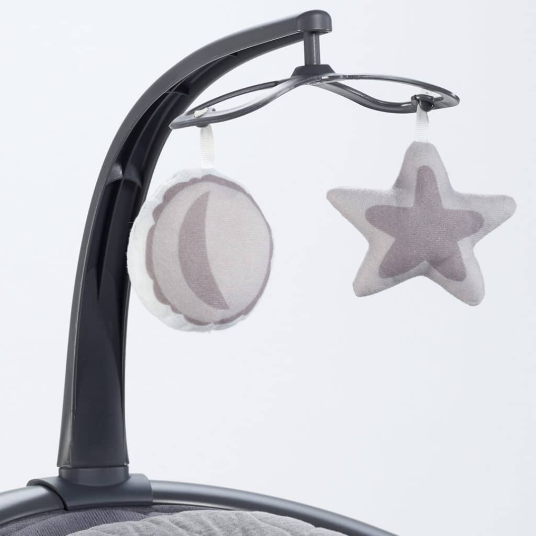 Silla de Comer Grow Up + Silla Primera Infancia Gris