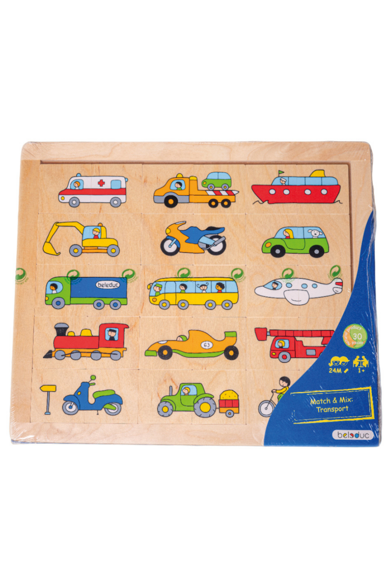 Mi Primer Rompecabezas Medios de Transporte 30 Piezas SOFT PERU