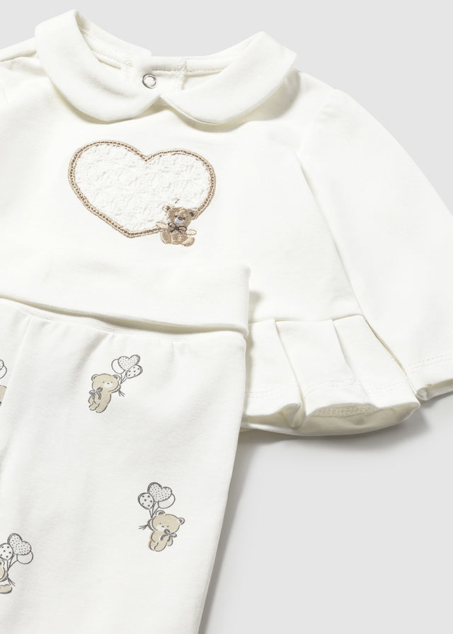 Conjunto Corazón de Ositos