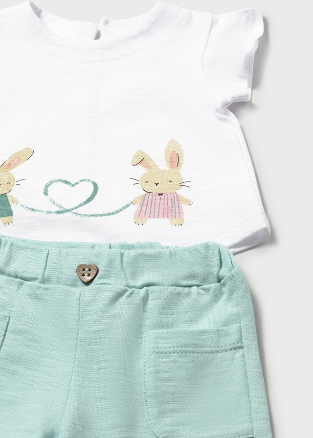 Conjunto Conejitos de Corazón