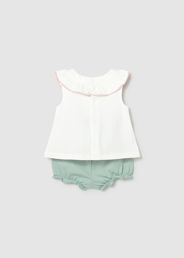 Conjunto Tulipán Bebé Blanco