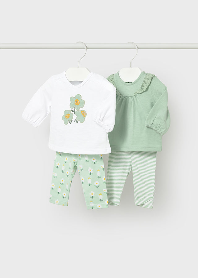 Conjunto Leggings Flor