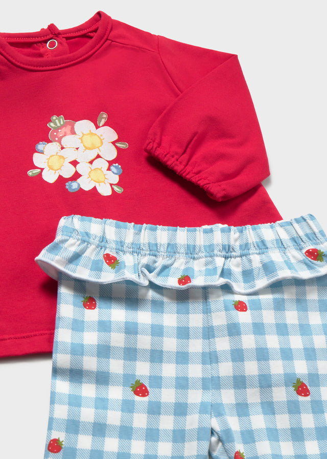 Conjunto Legging Cuadros