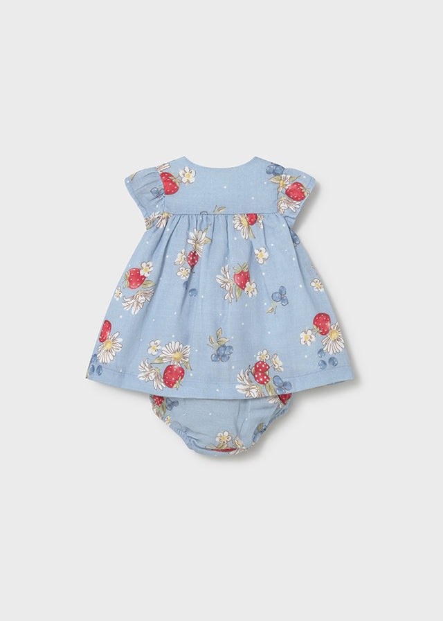 Vestido Fresita Celeste