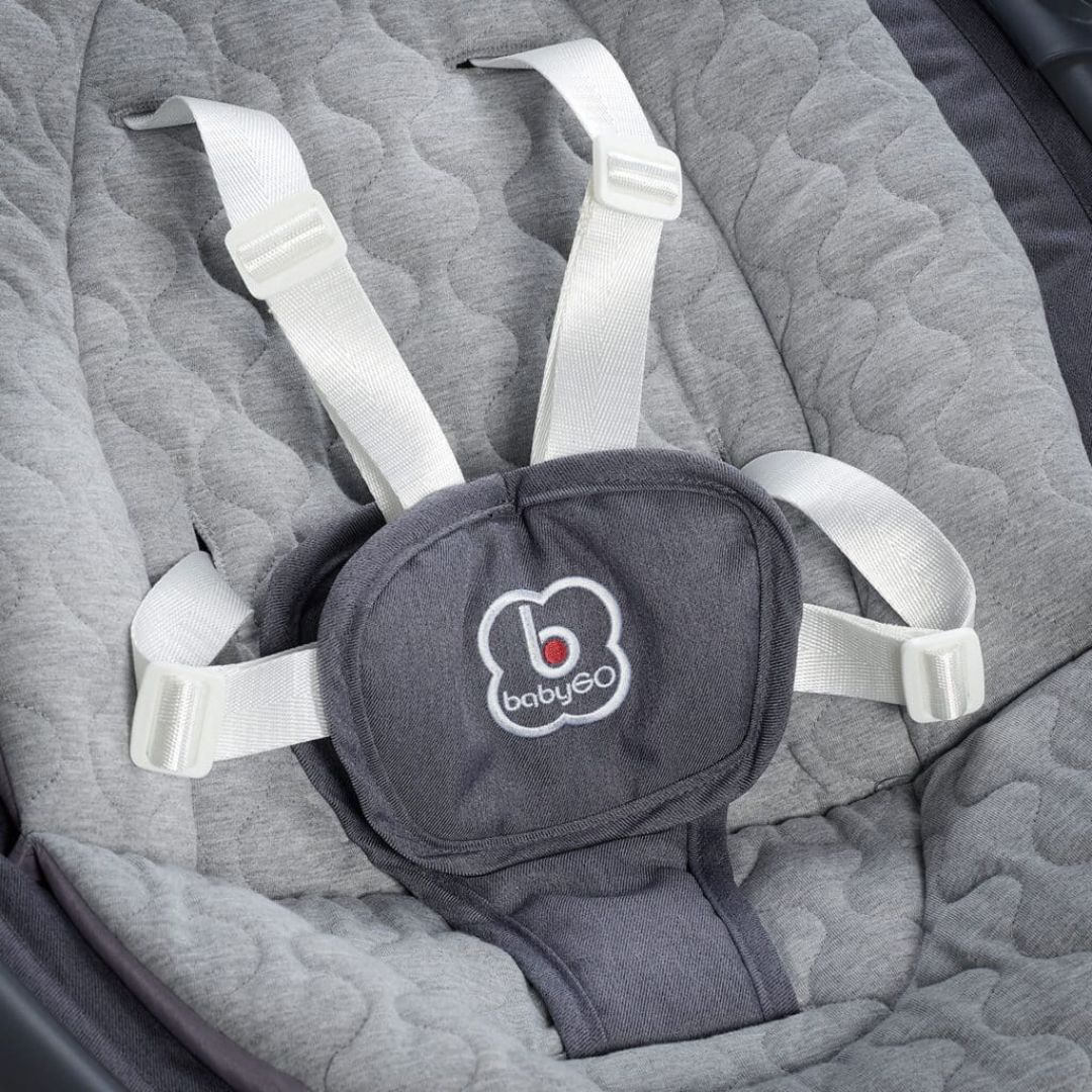 Silla de Comer Grow Up + Silla Primera Infancia Gris