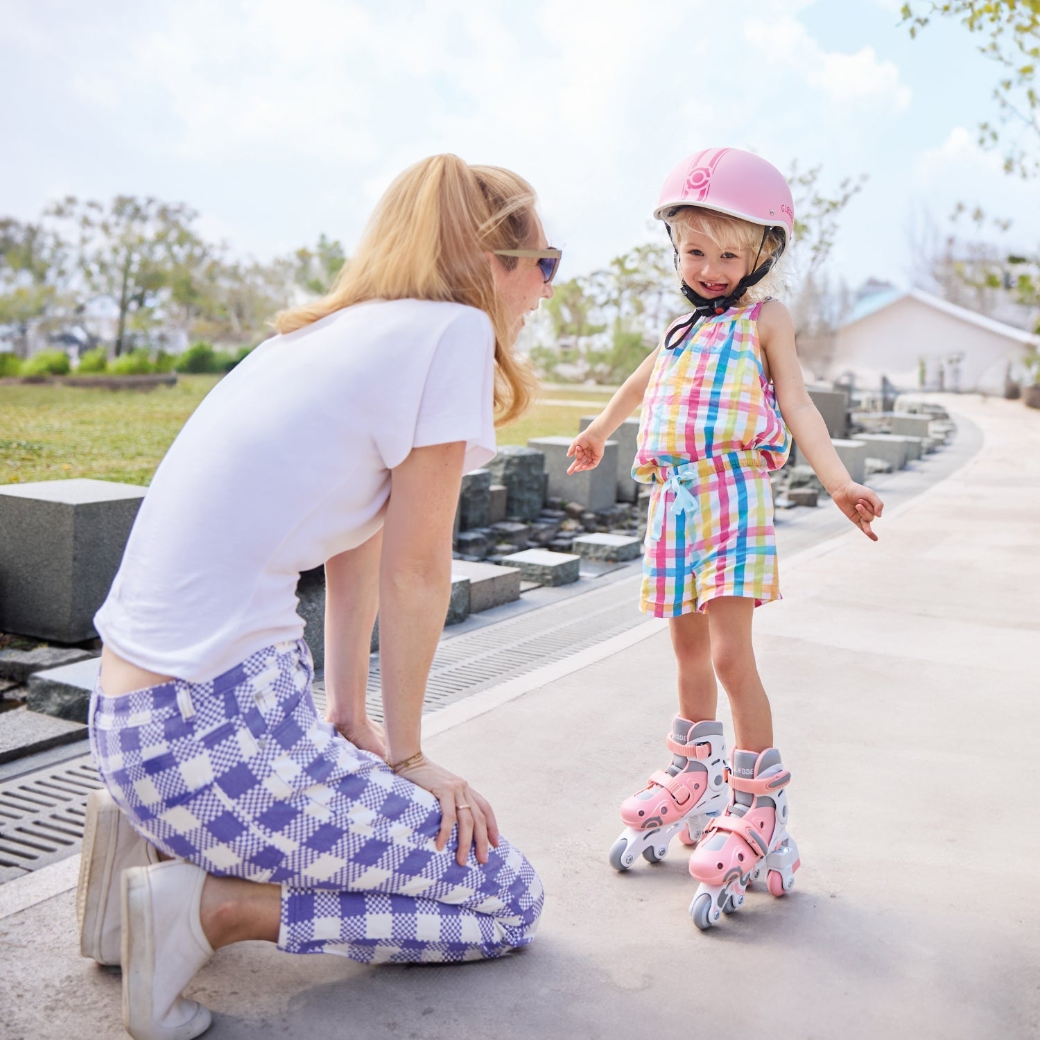 Patines de Aprendizaje 2 en 1 - Rosado