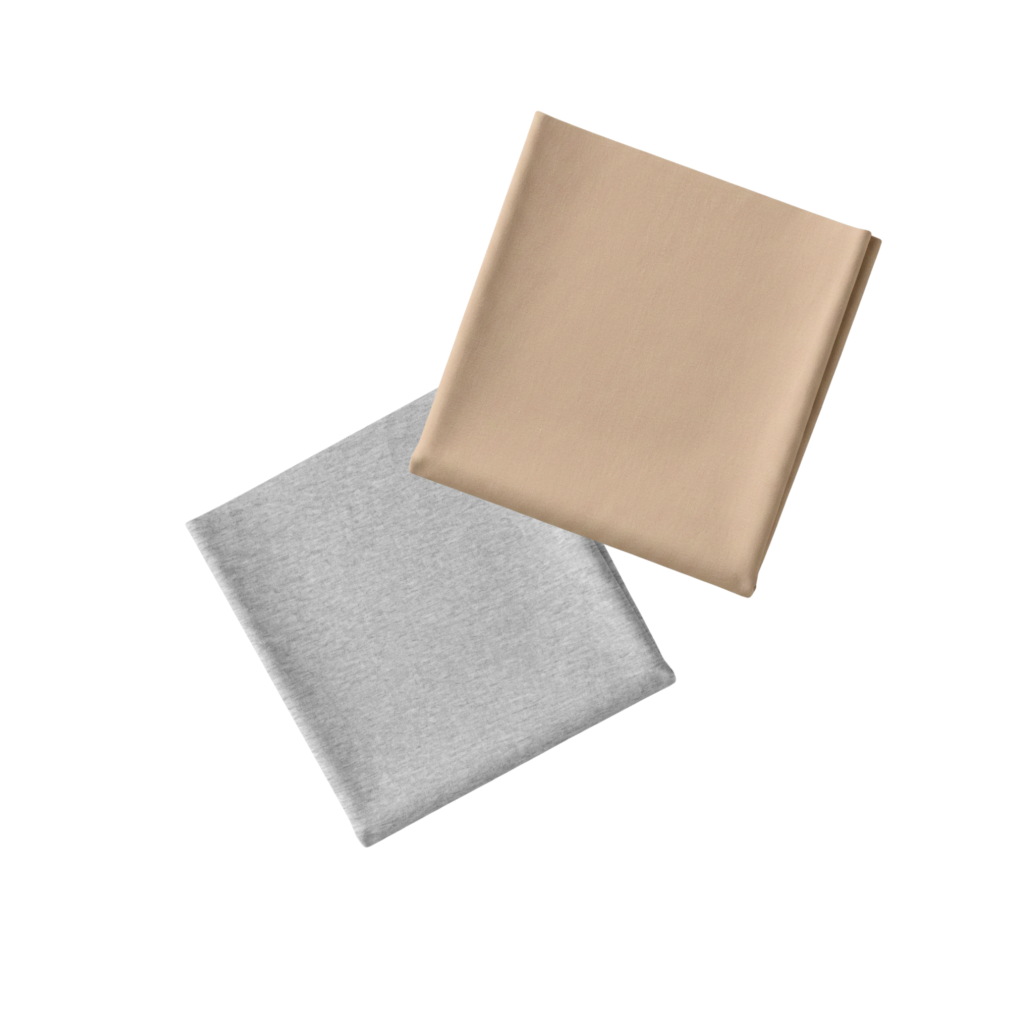 Pack de 2 Sábanas Bajeras Cuna - Color Entero (color a escoger)