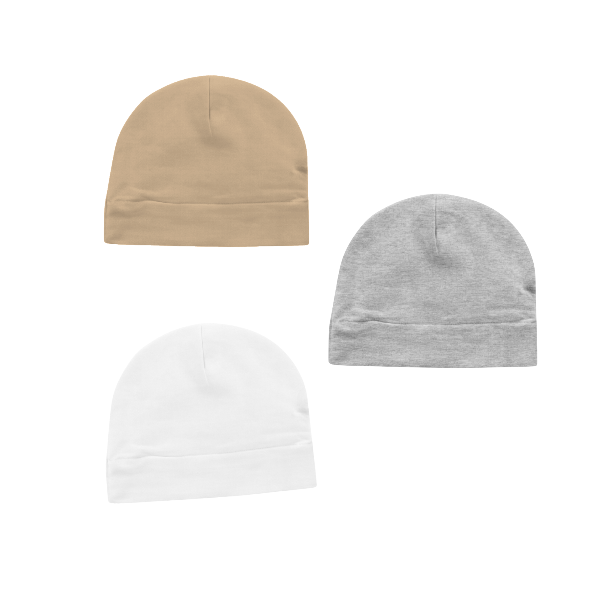 Pack 3 Gorros Básicos (colores a escoger)
