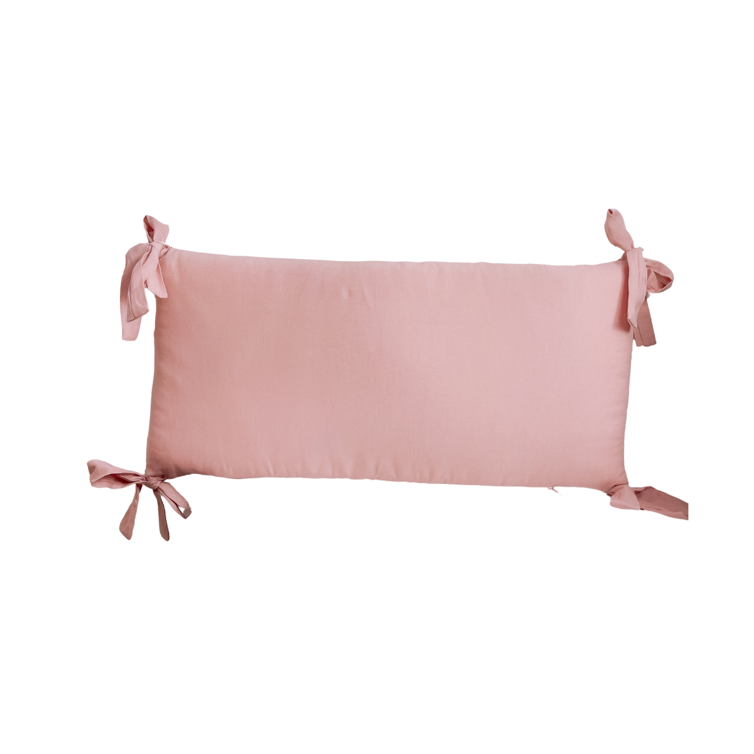 Protector de Cuna Lino Palo Rosa