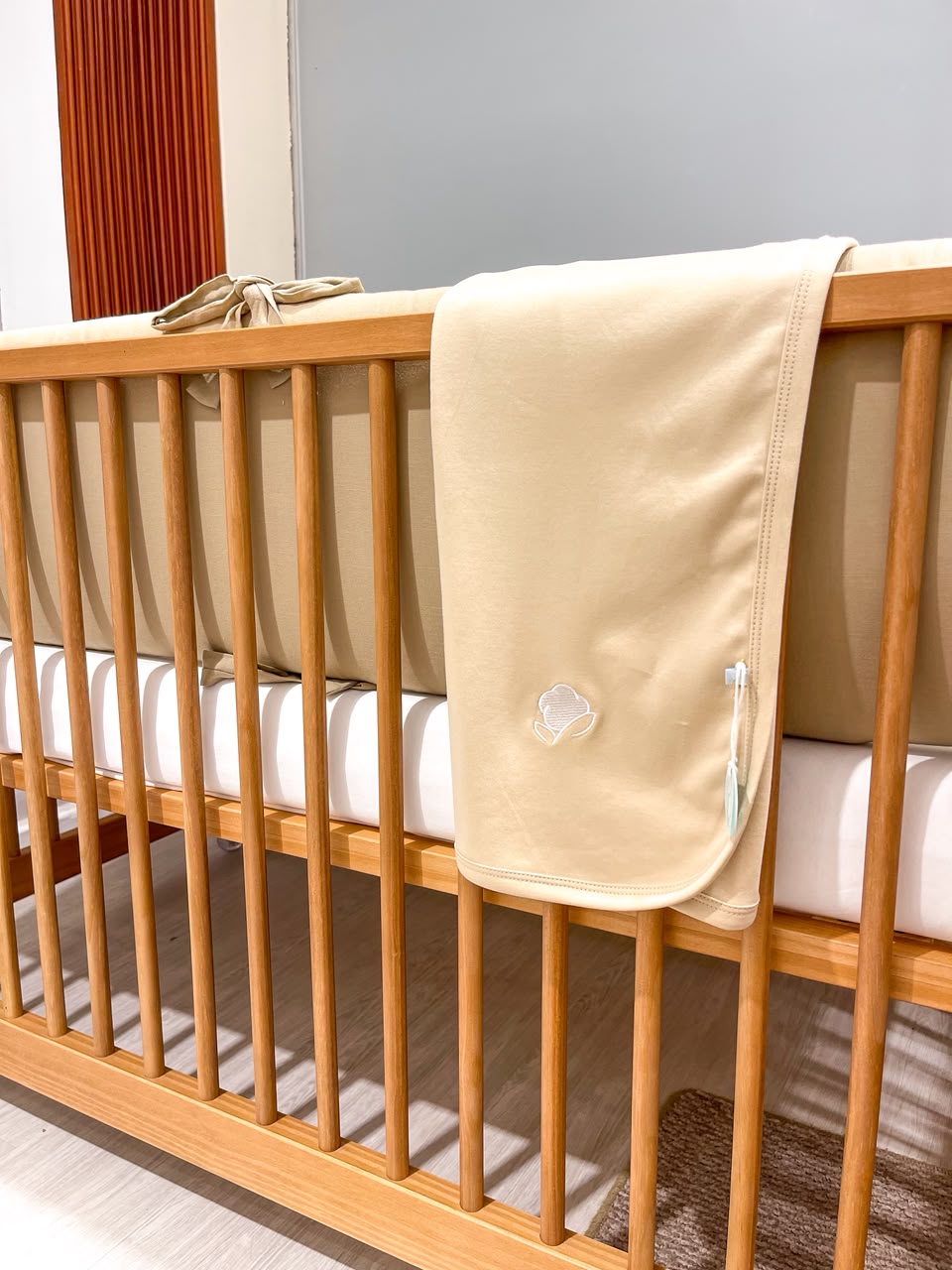 Manta Pima con Pima Beige