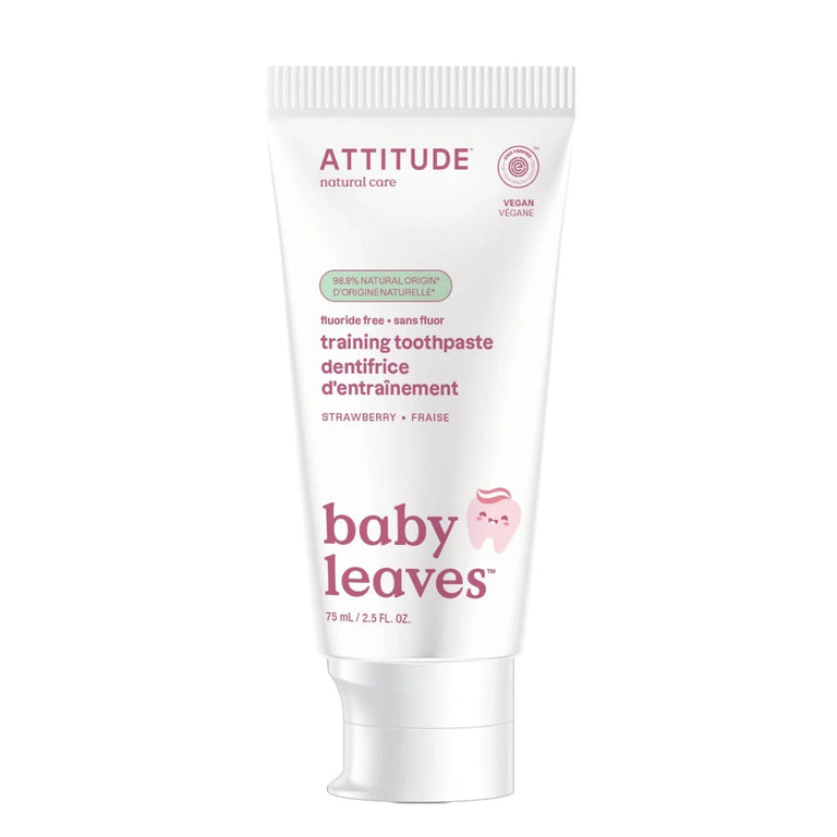 Pasta de dientes para niños sin Fluor- Fresa 75 gr - TRAINING TOOTHPASTE BABY LEAVES BLUEBERRY