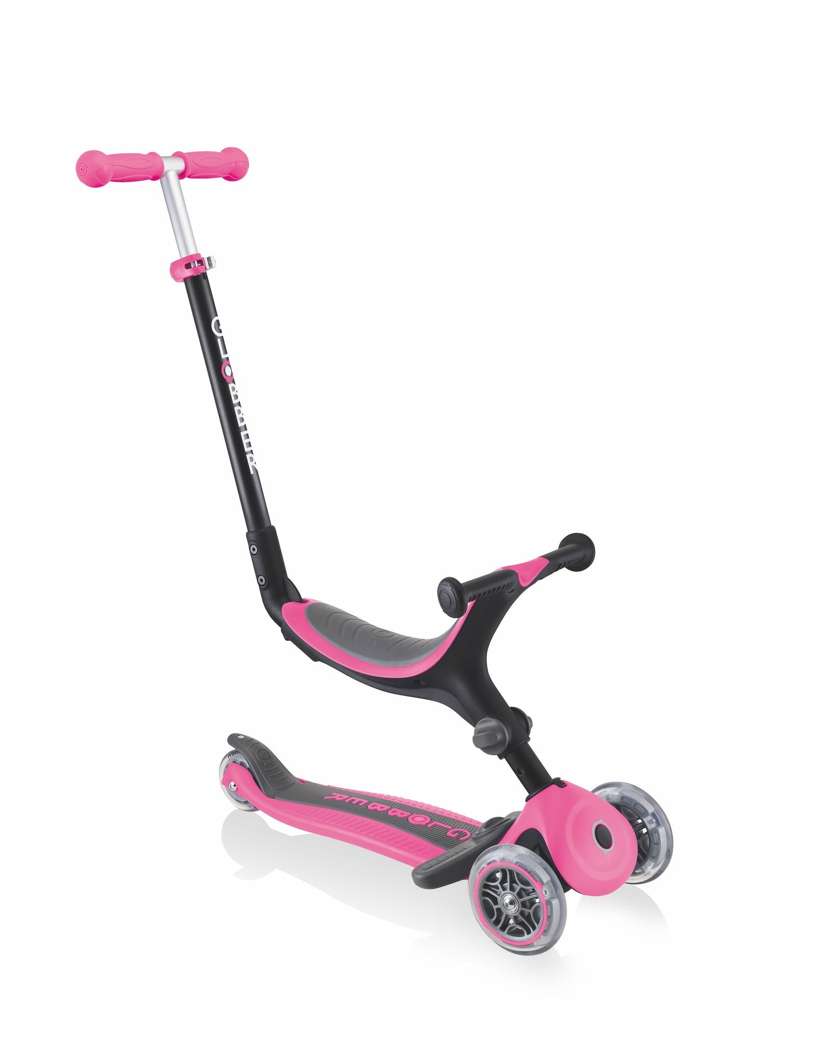 Scooter Go Up Plegable Rosado