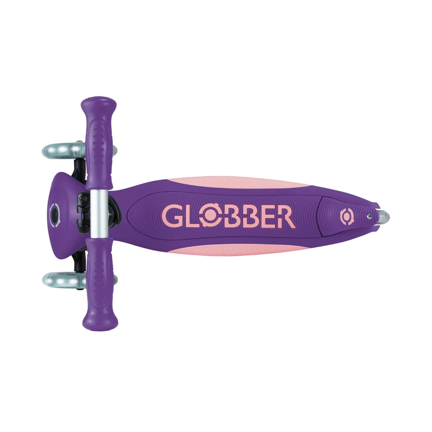 Scooter Primo Plegable Led Morado