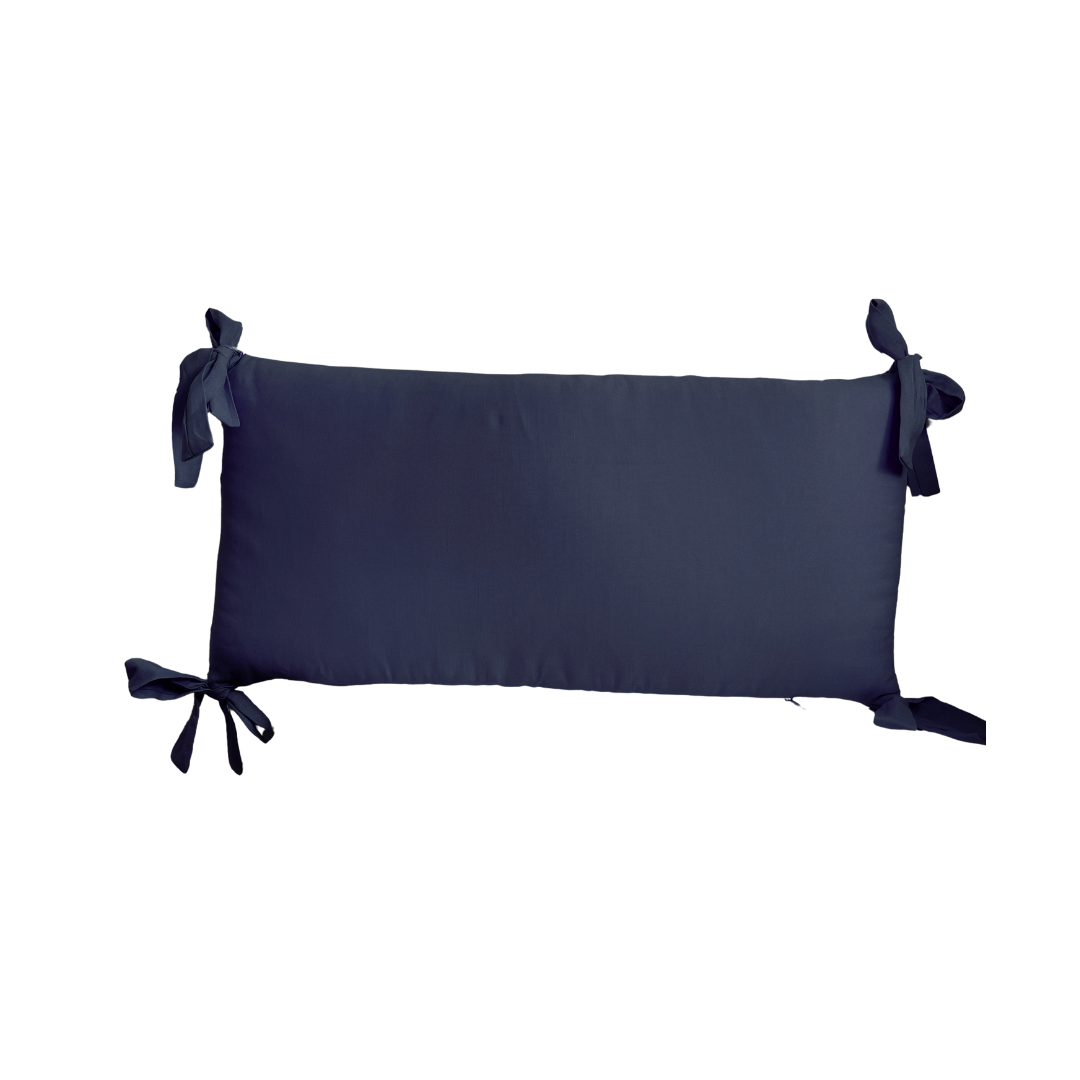 Protector de Cuna Lino Azul Noche