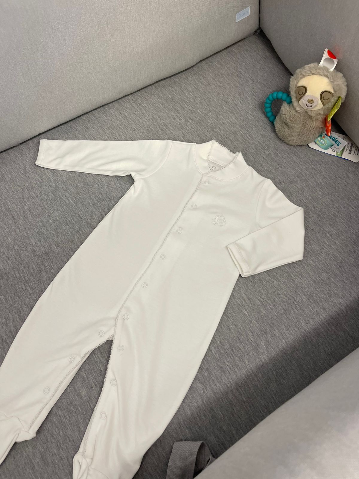 Enterizo Clásico Blanco