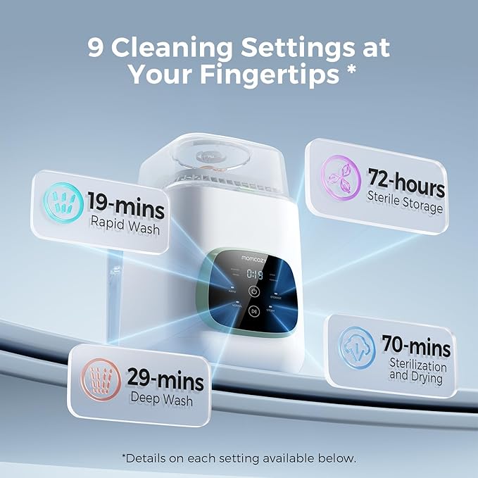 KLEANPRO: Lavador, esterilizador y secador de Biberones