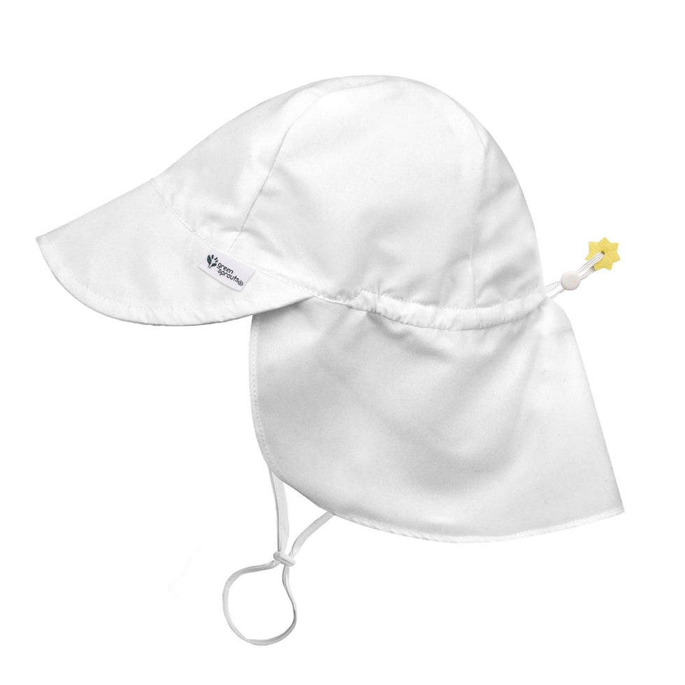 Flap Hat - White