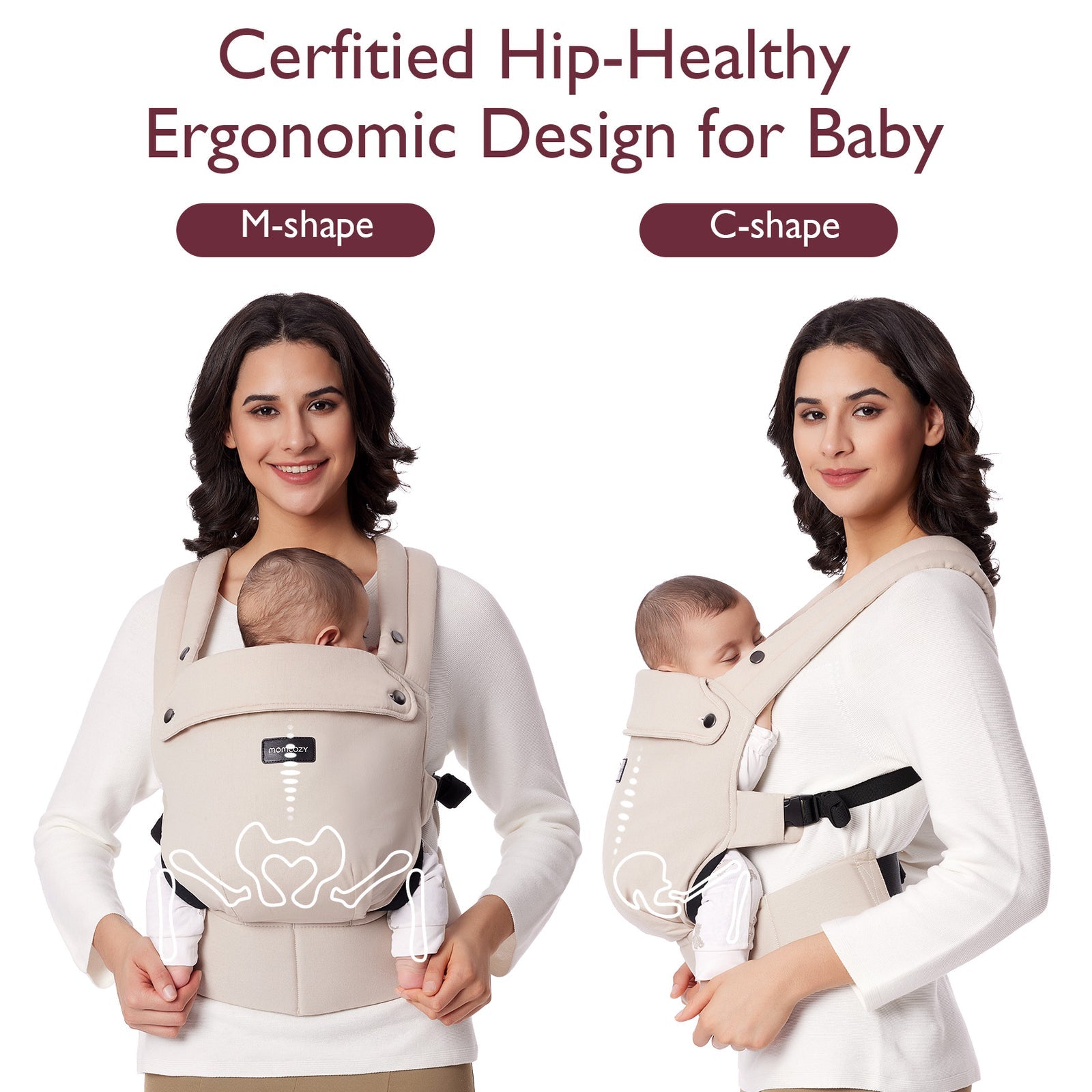 Portabebés Ergonómico Khaki