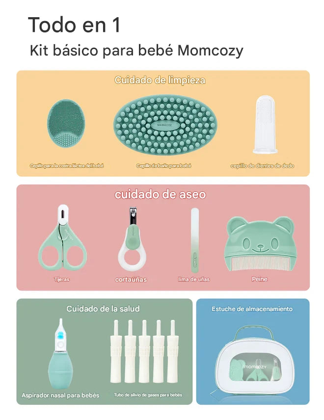 Kit Básico para Bebé - todo en uno