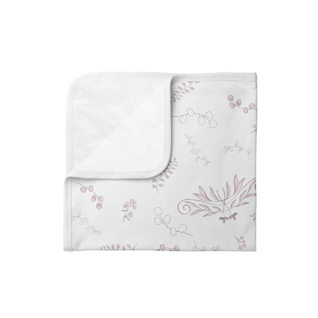 Manta Pima con Plush Botanical