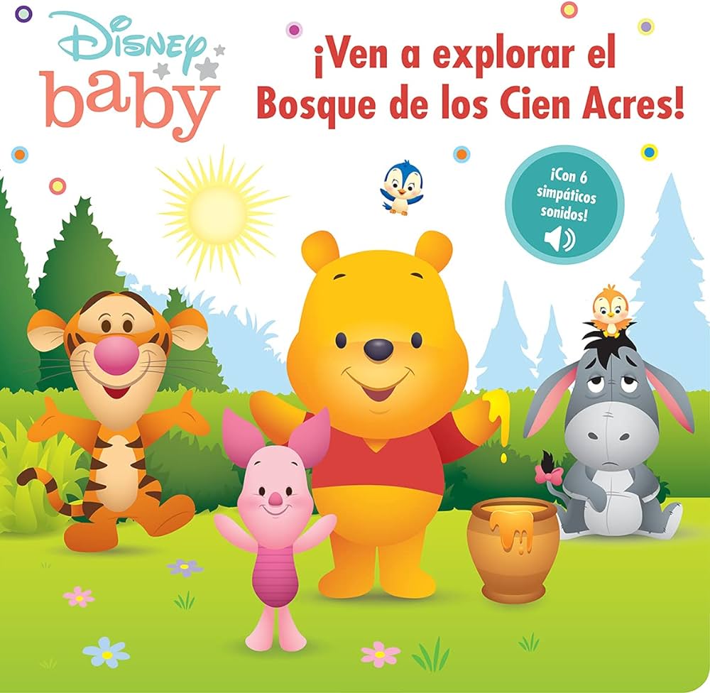 Libro Musical Disney Baby Winnie Pooh (6 sonidos)