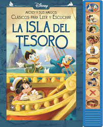 Libro Cuenta Cuentos Mickey y Amigos: La Isla del Tesoro